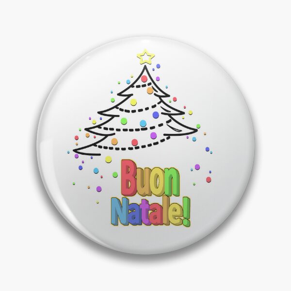Item preview, buon natale albero colorato designed and sold by ZiphGames.