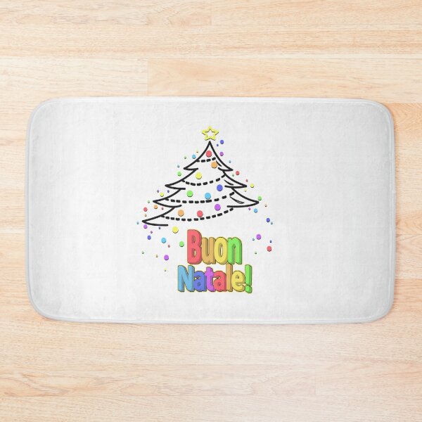 Item preview, buon natale albero colorato designed and sold by ZiphGames.