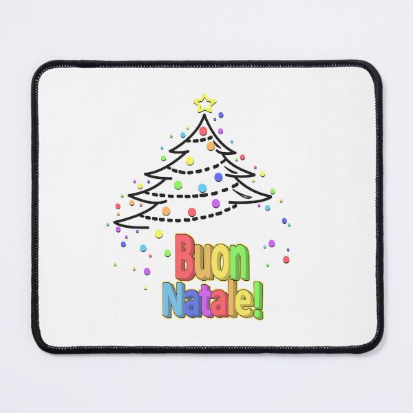 Item preview, buon natale albero colorato designed and sold by ZiphGames.