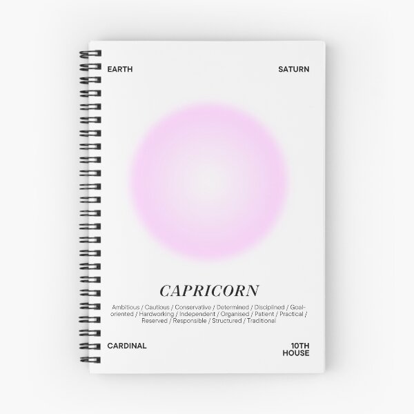 Item preview, Capricorn Star Sign | Aura Gradient Poster designed and sold by energyexchange.