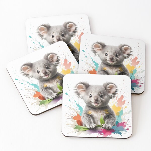 Item preview, Koala Cute, Baby Koala , Chibi Koala Bear designed and sold by TrueArtVibes.