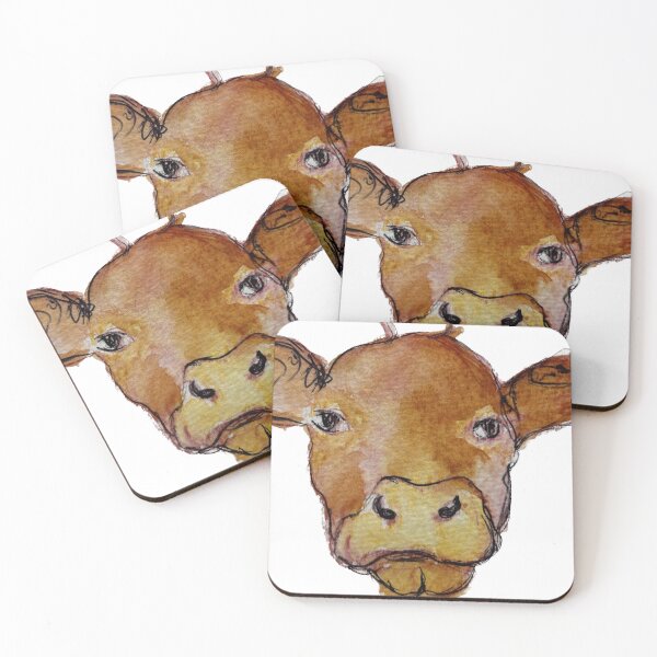 Item preview, Brown Cow designed and sold by Rebecca Seeman.