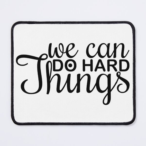 Item preview, we can do hard things - motivational designed and sold by GlunmanStore.