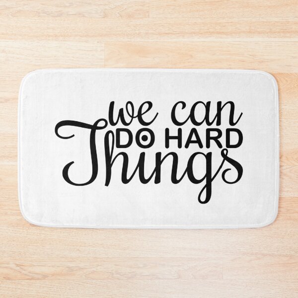 Item preview, we can do hard things - motivational designed and sold by GlunmanStore.