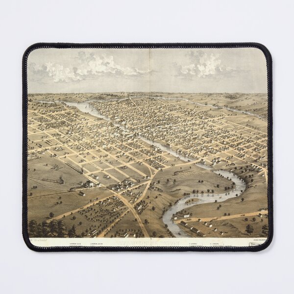 Item preview, Watertown, Wisconsin (1867) designed and sold by allhistory.