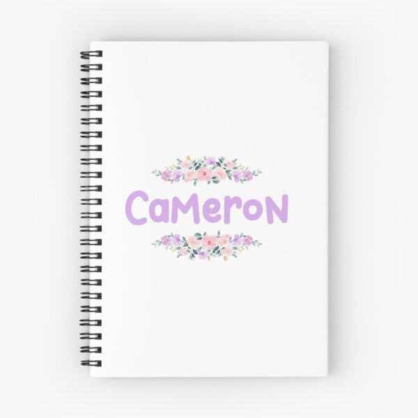 Item preview, Purple Flower Cameron Name Label designed and sold by NormadWorld.