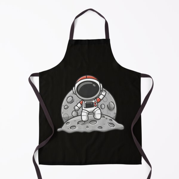 Item preview, Astronaut on the Moon Illustration designed and sold by DotsAndDesigns.