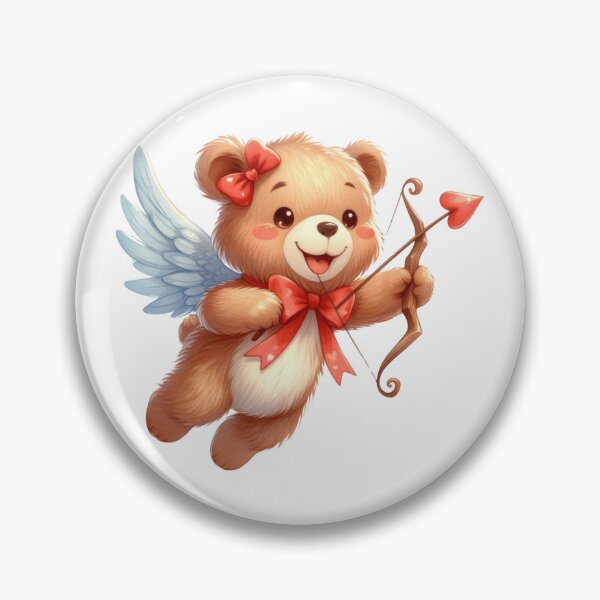 Item preview, Valentine's Angel Bear: Cupid's Love Charms designed and sold by formanienazarty.