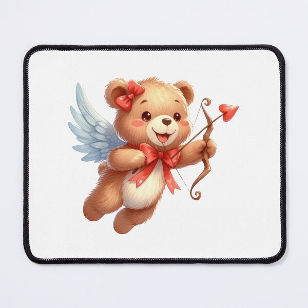 Item preview, Valentine's Angel Bear: Cupid's Love Charms designed and sold by formanienazarty.