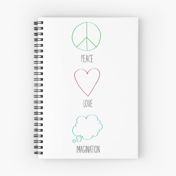 Item preview, Peace Love Imagination designed and sold by WillConlon.