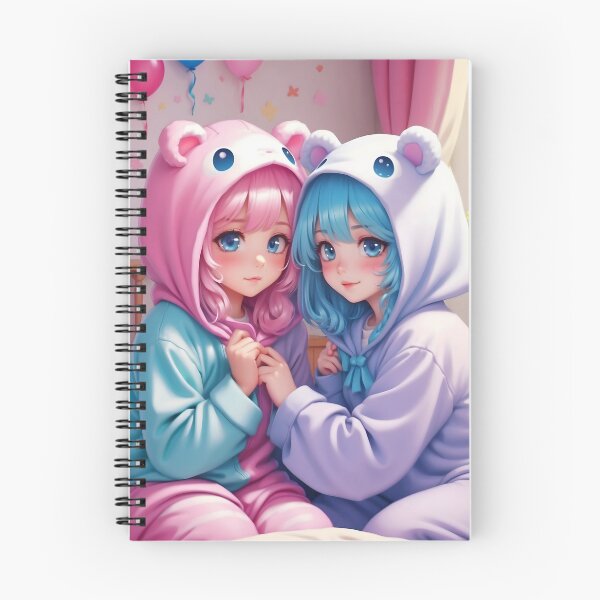 Item preview, Chicas anime en lindos pijamas designed and sold by Ark182.