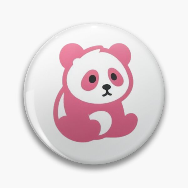 Artikelvorschau, Niedlicher einfacher rosa Panda entworfen und verkauft von AIExpressive.