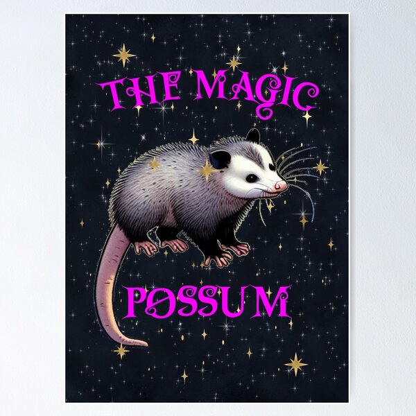 Artikelvorschau, Das magische Opossum entworfen und verkauft von MysticOzzy.