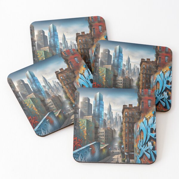 Item preview, Graffiti Art on the Way to Downtown designed and sold by Bright-Moonrise.