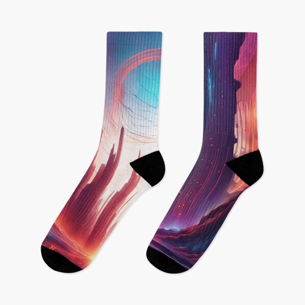 Artikelvorschau, Fantasie,traumwelt, abstrakt, neon Welt, musik wellen kunst entworfen und verkauft von Salimgor Hangaround Music.