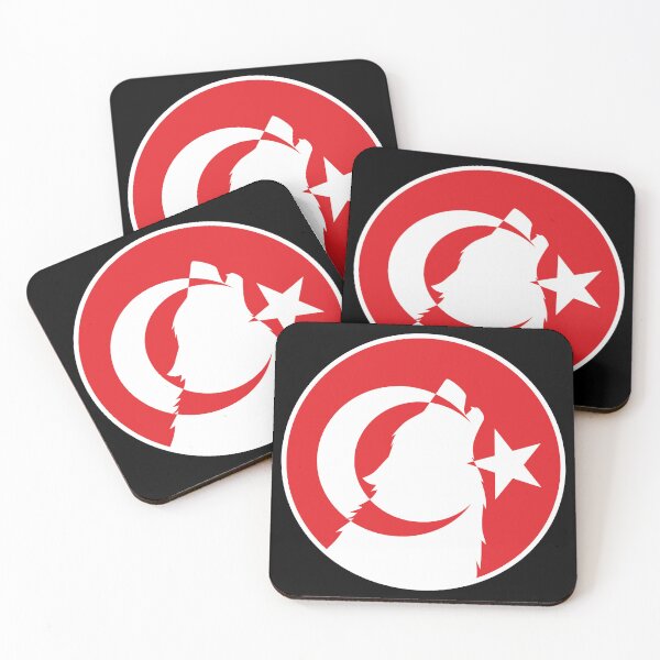 Item preview, Türkiye Wolf Turkish National Animal Flag designed and sold by FlagX.
