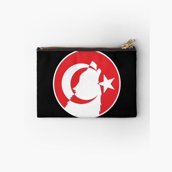 Item preview, Türkiye Wolf Turkish National Animal Flag designed and sold by FlagX.