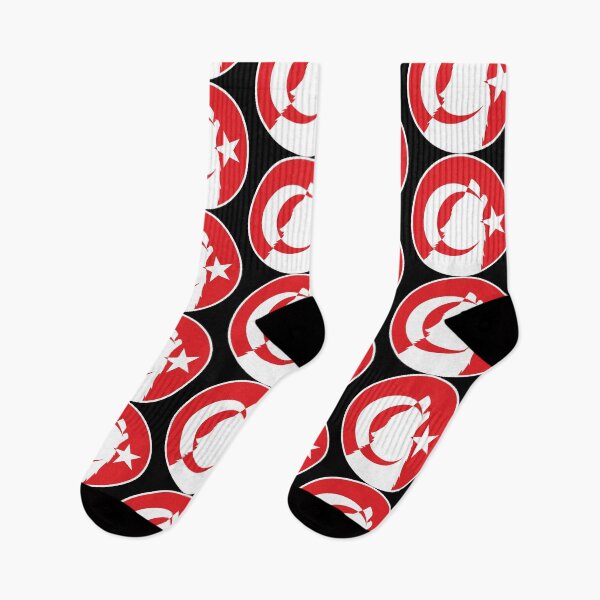 Item preview, Türkiye Wolf Turkish National Animal Flag designed and sold by FlagX.