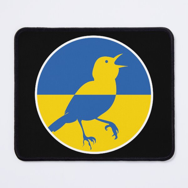 Item preview, Ukraine Nightingale Ukrainian National Animal Flag designed and sold by FlagX.