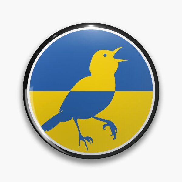 Item preview, Ukraine Nightingale Ukrainian National Animal Flag designed and sold by FlagX.