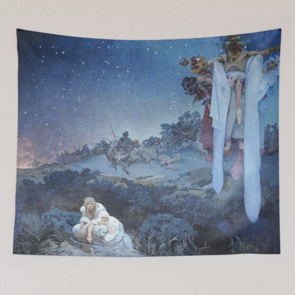 Item preview, The Slav Epic, cycle No.1 The Slavs in Their Original Homeland, by Alphonse Mucha. HIGH DEFINITION designed and sold by MINDTHECHERRY.