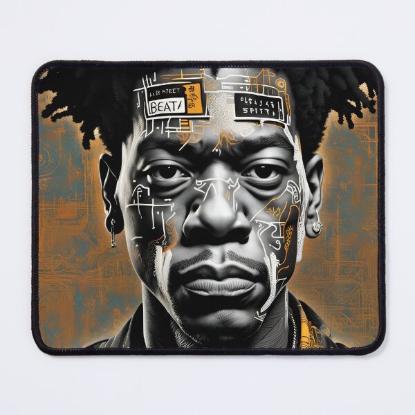 Item preview, Man with Graffiti Face designed and sold by Bright-Moonrise.