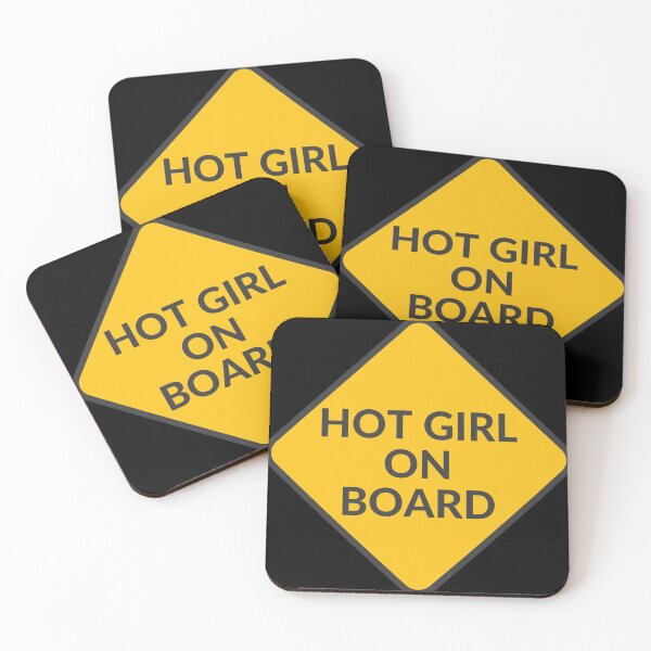 Item preview, HOT GIRL ON BOARD designed and sold by ScoobyN.