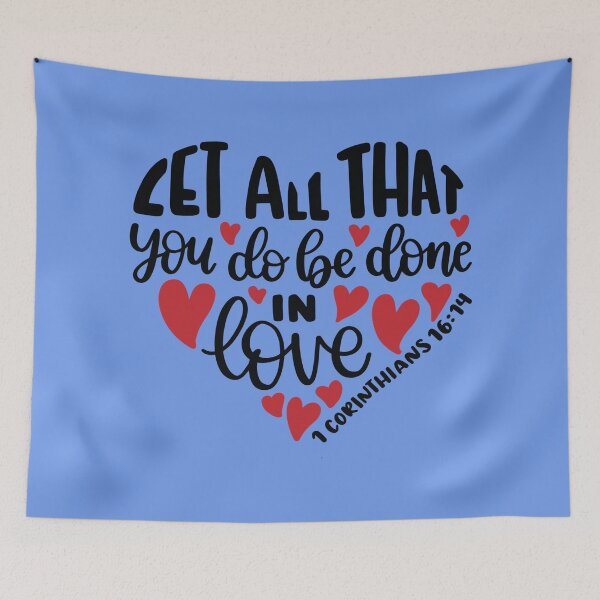 Item preview,  1 Corinthians 16:14 designed and sold by BeautonFashions.