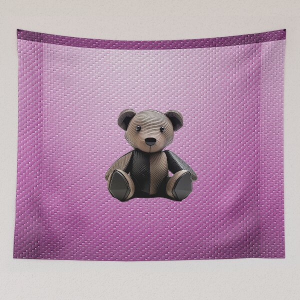 Item preview, Carbon Cuddles - Teddy Tech Chic designed and sold by Quark-Up-Fiber.