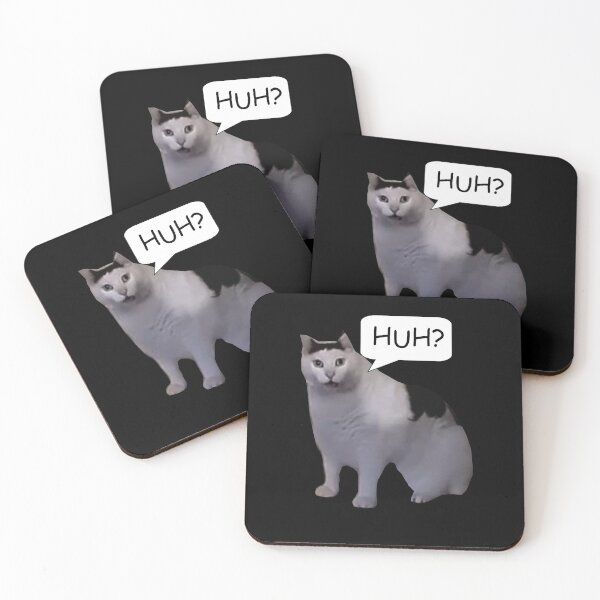 Item preview, Huh Cat Meme designed and sold by FloraPlantTees.