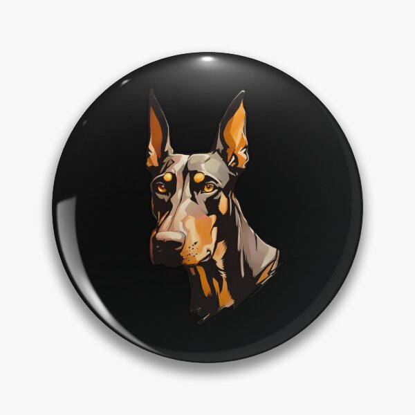Item preview, Doberman Pinscher Dog Natural designed and sold by Aquillashop.