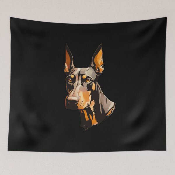 Item preview, Doberman Pinscher Dog Natural designed and sold by Aquillashop.