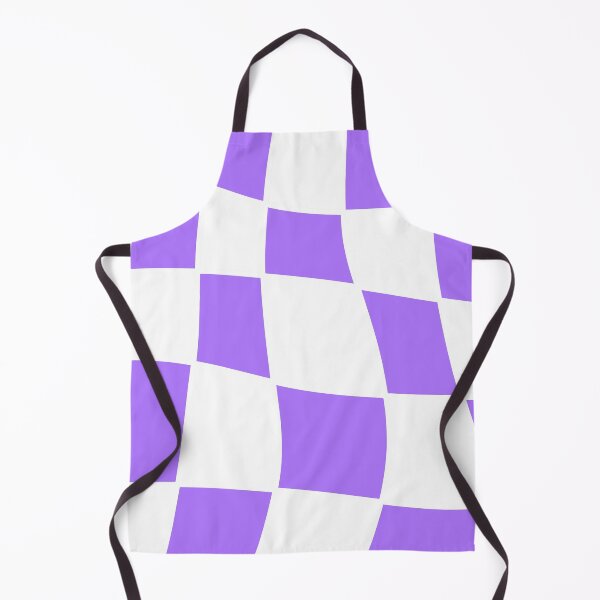 Item preview, cuadrados irregulares de color blanco y púrpura  designed and sold by ArtKar.