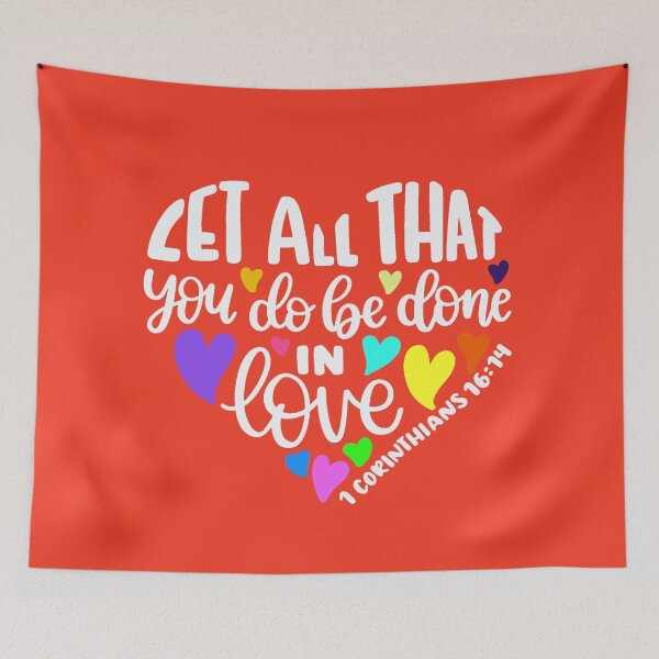 Item preview,  1 Corinthians 16:14 designed and sold by BeautonFashions.