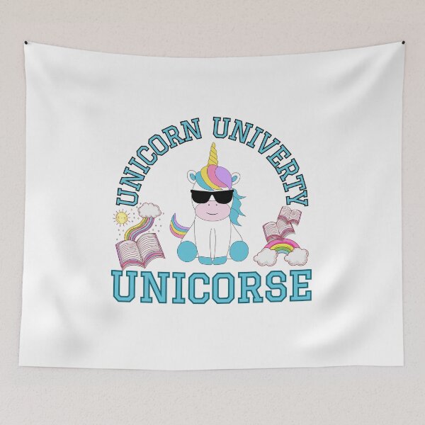 Item preview, Unicorse, unicorn university  designed and sold by BritishDelights.