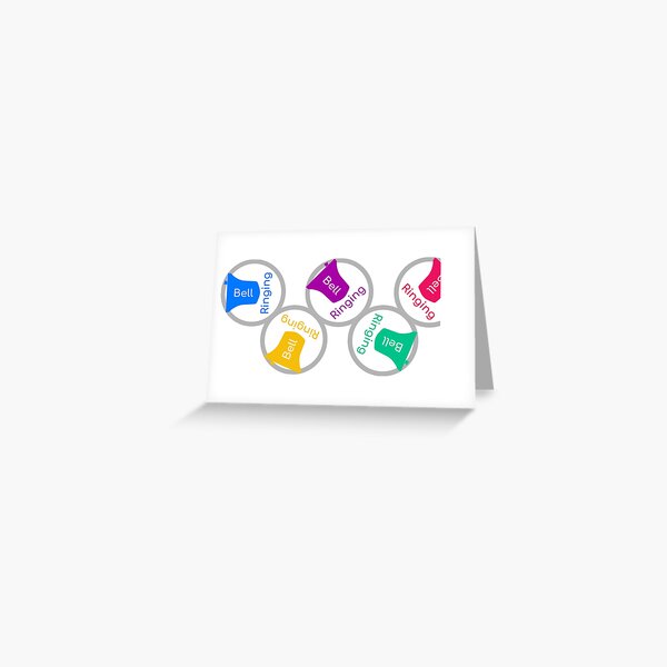 Bell Ringing - Multi Greeting Card