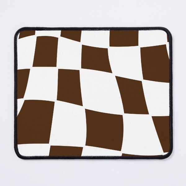 Item preview, cuadrados irregulares color blanco y café designed and sold by ArtKar.