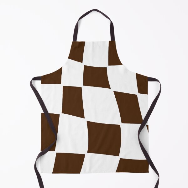 Item preview, cuadrados irregulares color blanco y café designed and sold by ArtKar.