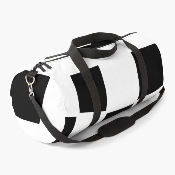 Item preview, cuadrados irregulares color blanco y negro designed and sold by ArtKar.