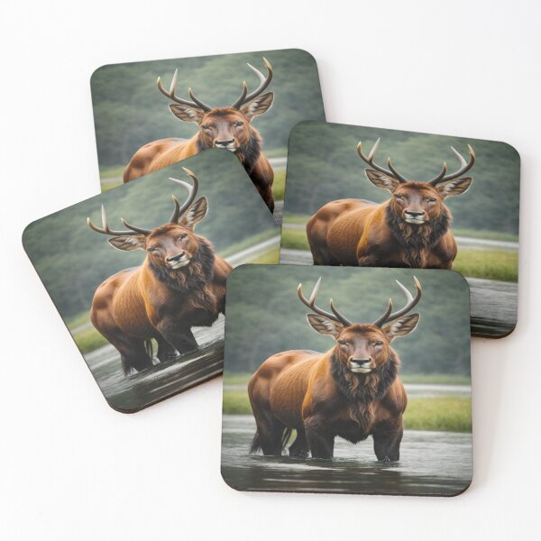 Item preview, Elk in the Midst of Wild Nature designed and sold by Enchanting Art Vista.