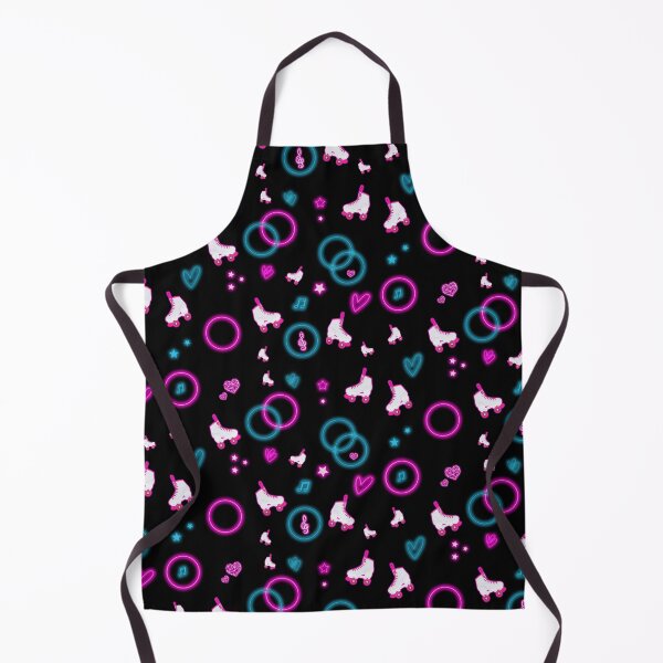 Item preview, Neon Glow Roller Skating Pink, Blue & Black Pattern designed and sold by idovedesign.