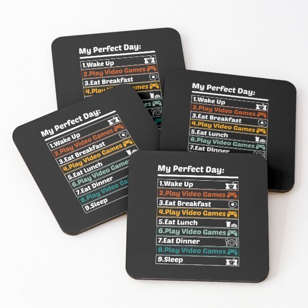 Item preview, My Perfect Day Gamer designed and sold by MrElgo.
