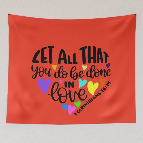 Item preview, 1 Corinthians 16:14 designed and sold by BeautonFashions.