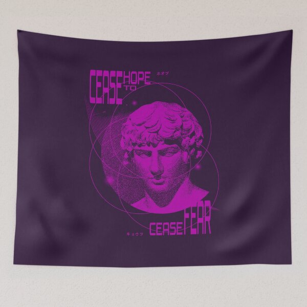 Item preview, Greek Statue Stoicism Quote Brutalist Y2K Aesthetics designed and sold by PVSKI.