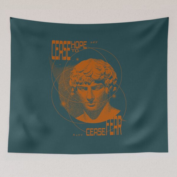 Item preview, Greek Statue Stoicism Quote Brutalist Y2K Aesthetics designed and sold by PVSKI.