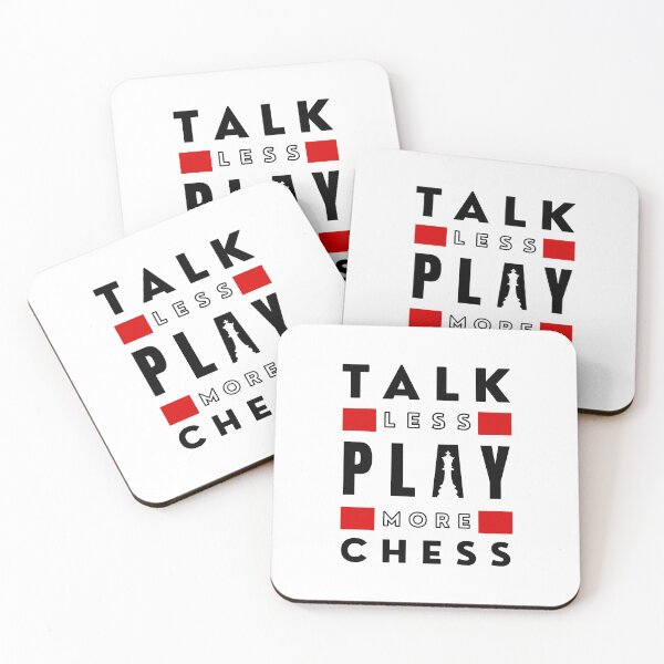 Item preview, Talk Less Play More Chess  designed and sold by ChessiShop.