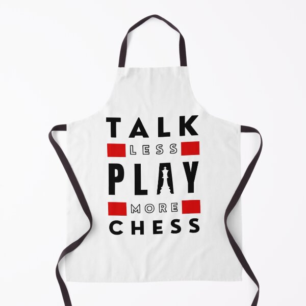 Item preview, Talk Less Play More Chess designed and sold by ChessiShop.