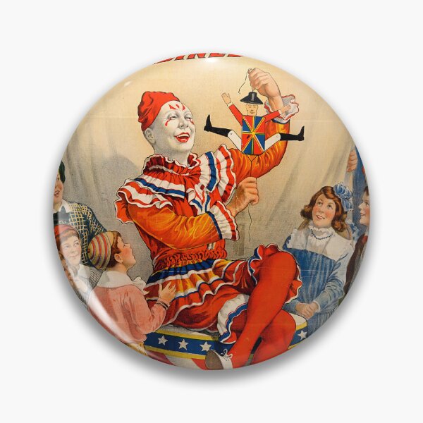 Item preview, Vintage Clowns in a Retro Advertisement Ringling Bros  designed and sold by ARVA-Digital.