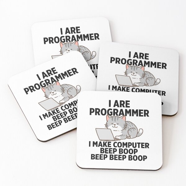Item preview, I are programmer I make computer beep boop beep beep boop designed and sold by Walter-Jrr.