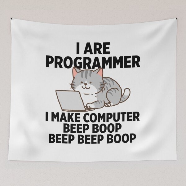 Item preview, I are programmer I make computer beep boop beep beep boop designed and sold by Walter-Jrr.